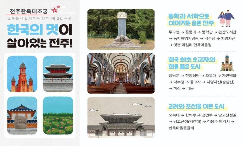 Jeonju Hanok Taejogung Hotel מראה חיצוני תמונה